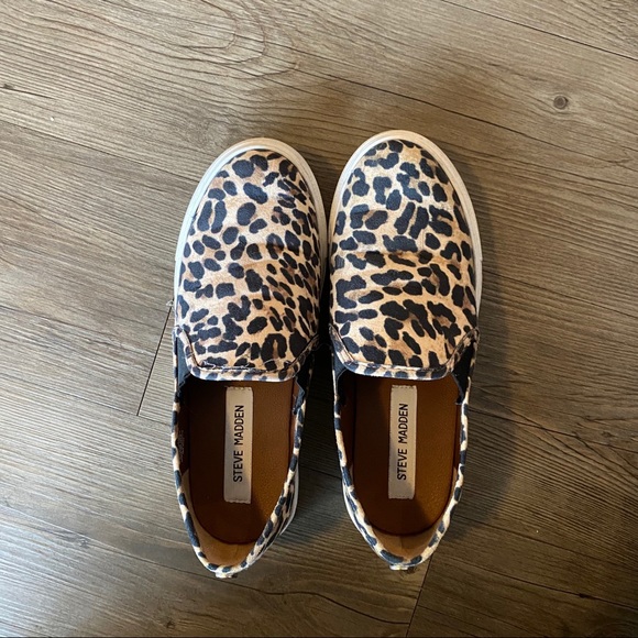 Steve Madden Shoes - Steve Madden Leopard Print Sneakers